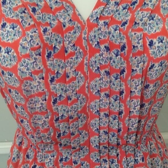 Rebecca Taylor Sleeveless Amanda V-Neck Dress - Picture 7 of 16